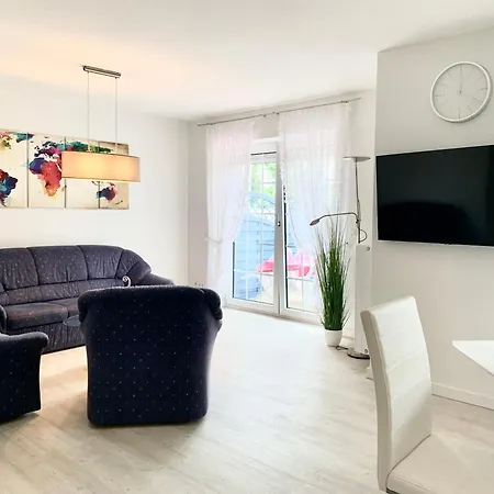 Apartment Haus Aquamarin-apartment Saphir-naehe Familienlagune Busum